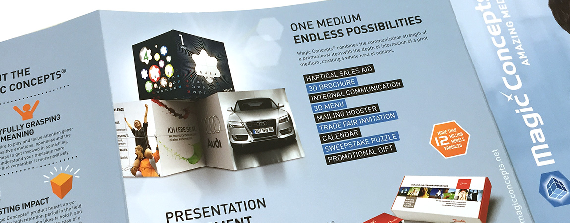 Magic Concepts (Corporate Design und Werbung): Broschuere