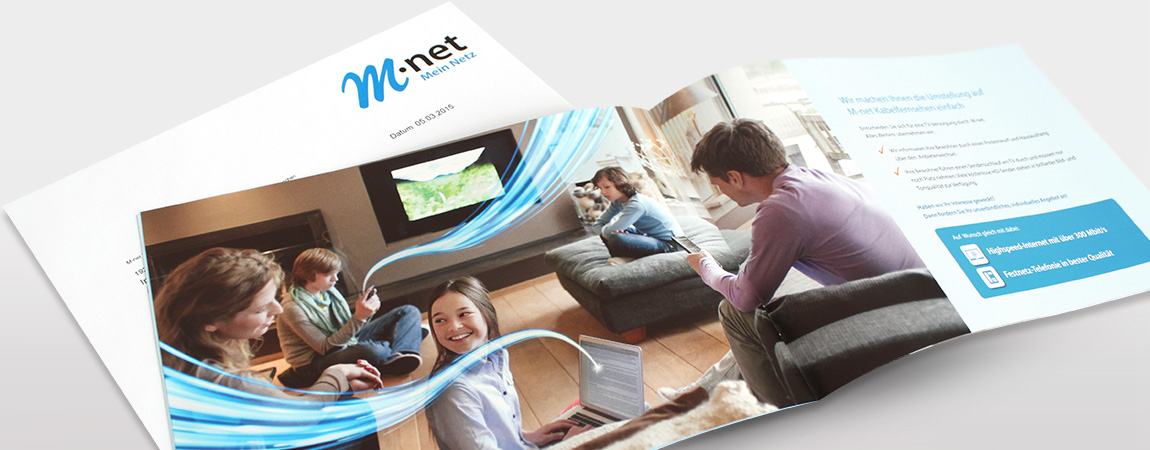 M-net (Werbung und Dialogmarketing): A5 Broschuere 02