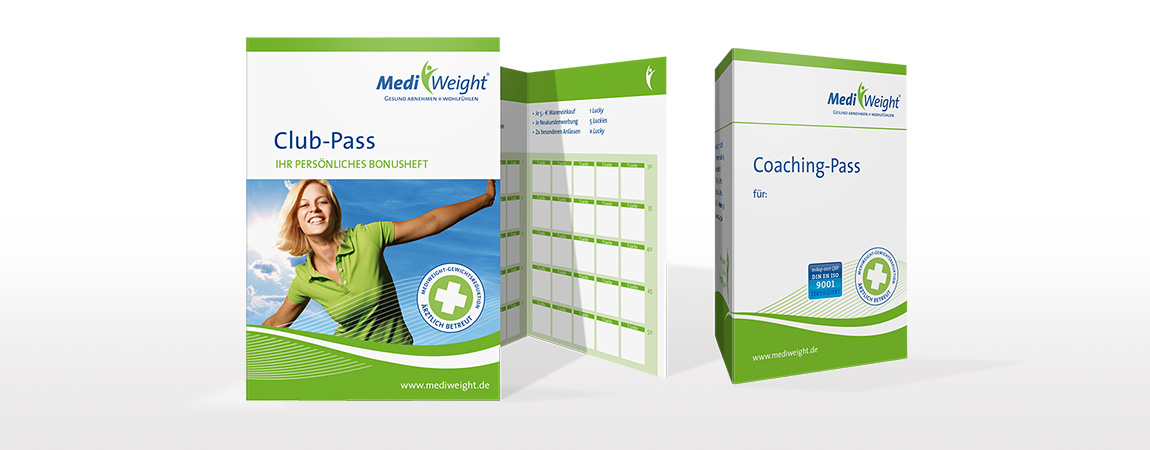 MediWeight (Corporate Design und Packaging): Coaching Pass